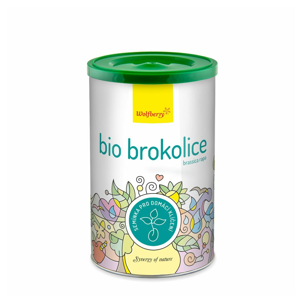E-shop WOLFBERRY Brokolice semínka na klíčení 200 g BIO