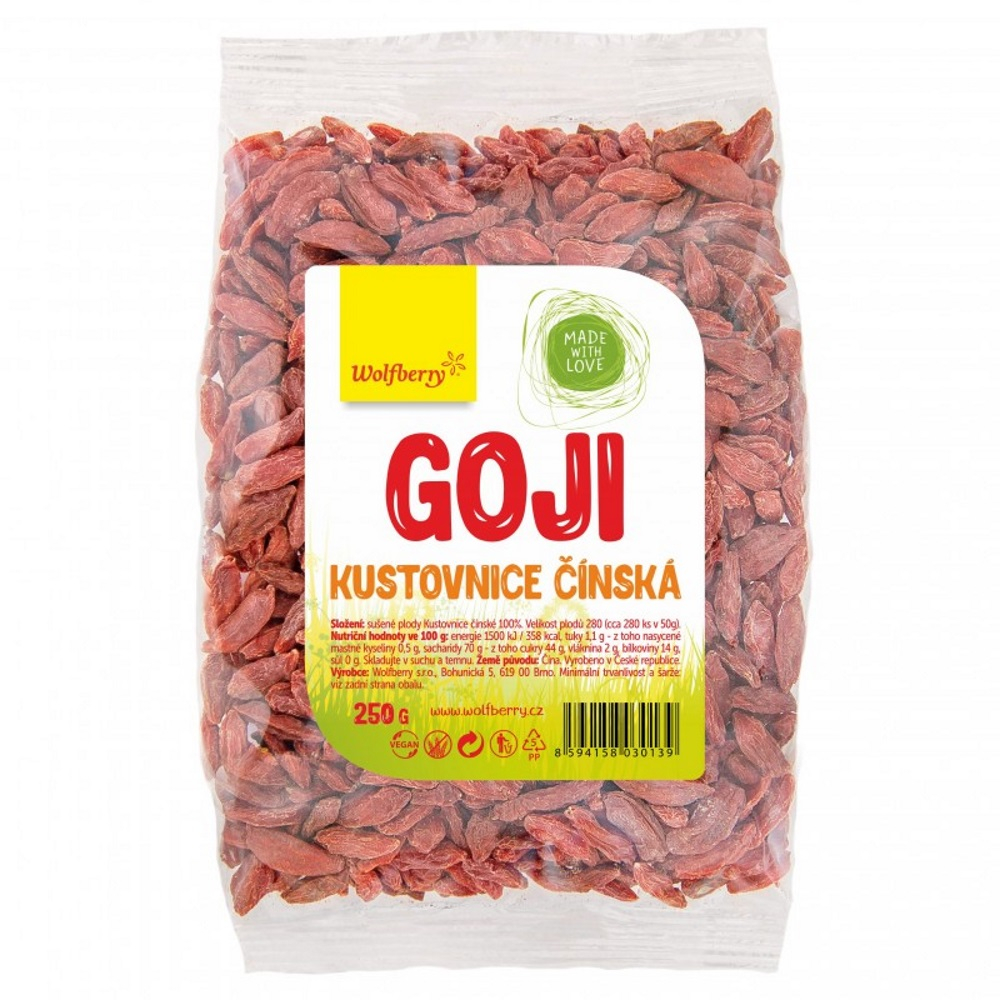 Wolfberry Goji Kustovnice čínská 250 g