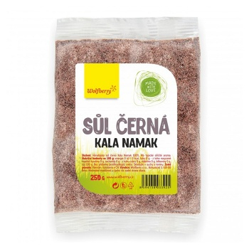 WOLFBERRY Himalájská sůl černá Kala Namak 250 g