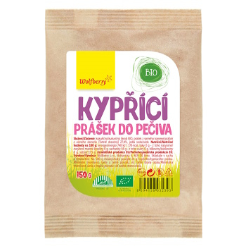 WOLFBERRY Kypřící prášek do pečiva BIO 150 g