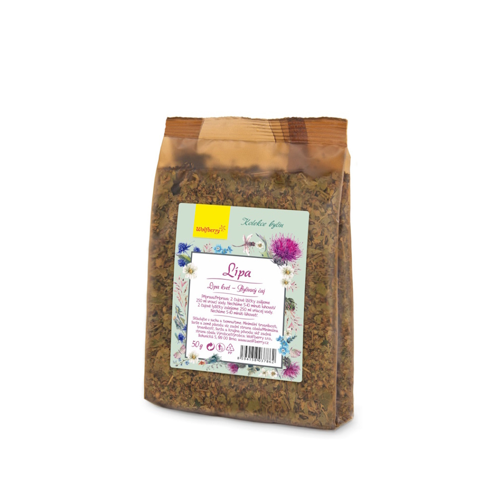 Levně WOLFBERRY Lípa bylinný čaj 50 g