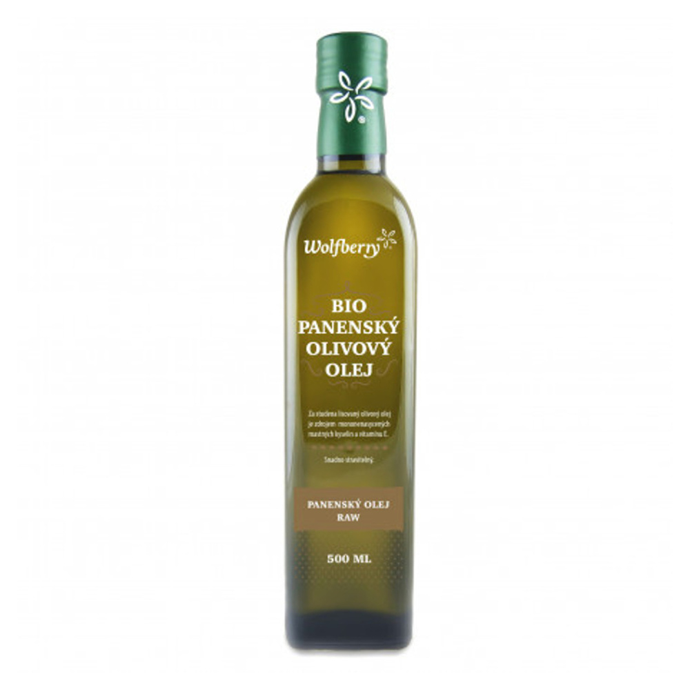 E-shop WOLFBERRY Olivový olej panenský BIO 500 ml