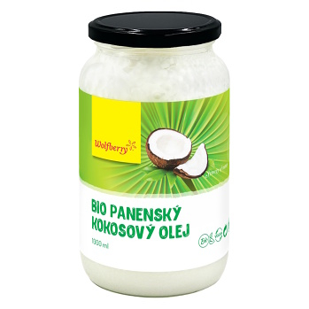 WOLFBERRY Panenský kokosový olej BIO 1000 ml (Kokosový olej) - BIO, Jednodruhové
