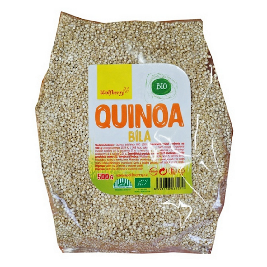E-shop WOLFBERRY Quinoa bílá BIO 500 g