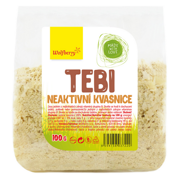 WOLFBERRY Tebi neaktivní kvasnice 100 g (Přísady na pečení)
