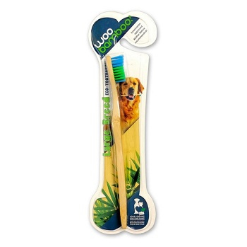 WOOBAMBOO Zubní kartáček z bambusu pro malé psy a kočky