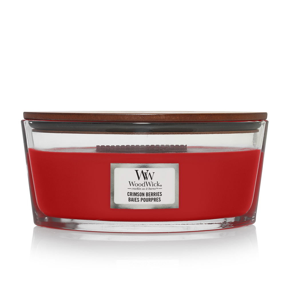 E-shop WOODWICK Vonná svíčka loď Crimson Berries 453,6 g