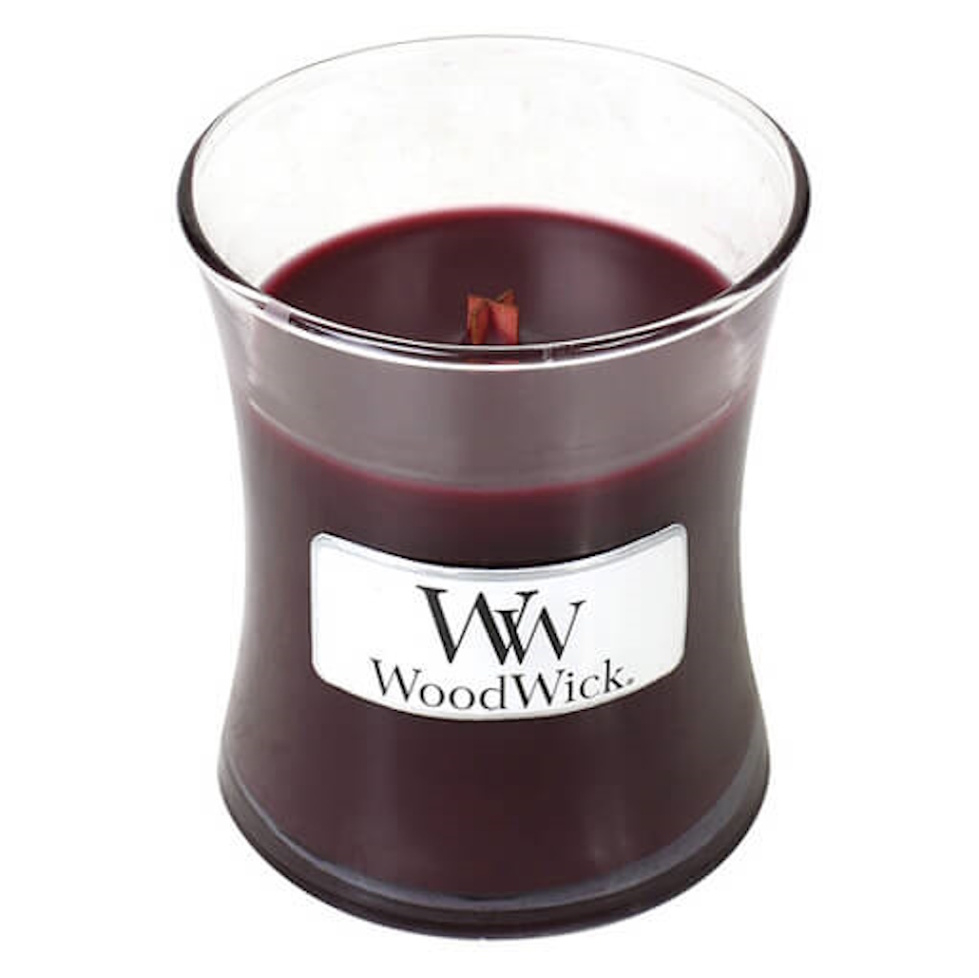 E-shop WOODWICK Vonná svíčka váza Black Cherry 85 g