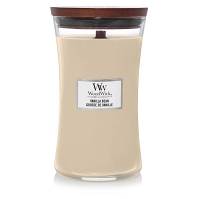 WOODWICK Vonná svíčka velká sklo Vanilla Bean 609 g