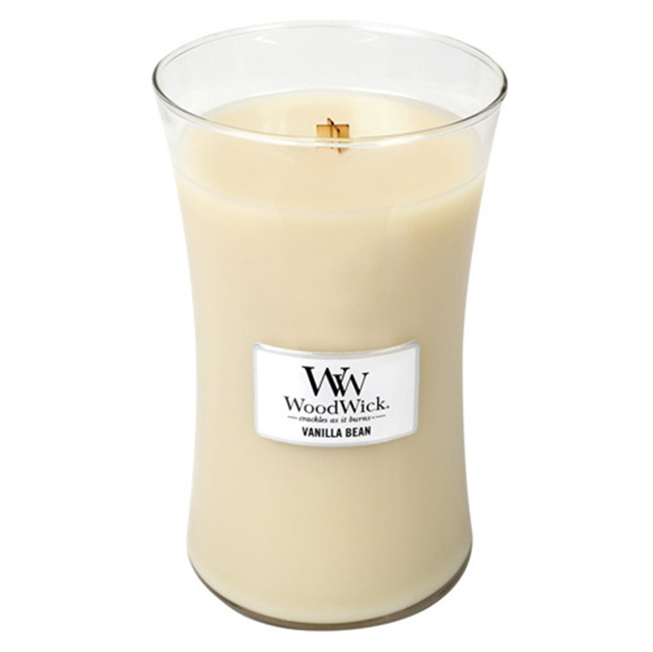 WOODWICK Vonná svíčka velká sklo Vanilla Bean 609 g