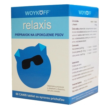 WOYKOFF Relaxis CANIS sýrová příchuť 60 tablet