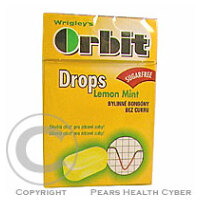 WRIGLEYS Orbit Lemon Mint drops 14ks