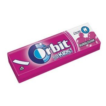 ORBIT Bubble gum plátkové žvýkačky pro děti 5 ks