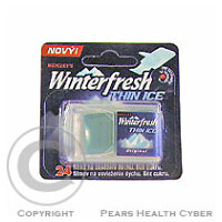 WRIGLEYS Winterfresh Original Thin Ice slicky 24ks