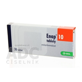 ENAP 10 MG  30X10MG Tablety