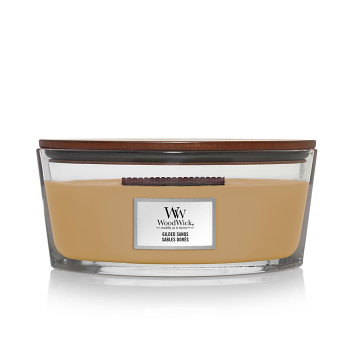 WOODWICK Vonná svíčka loď Gilded Sands 453,6 g (Vonné svíčky) - Aromatické