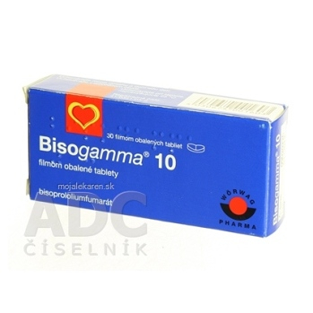 BISOGAMMA 10  30X10MG Potahované tablety
