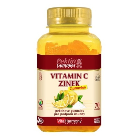E-shop VITAHARMONY XXL Vitamin C + zinek 70 gummies