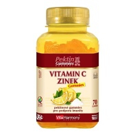 VITAHARMONY XXL Vitamin C + zinek 70 gummies
