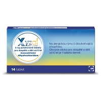 XYZAL Potahované tablety 14 x 5 mg