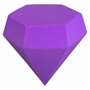 GABRIELLA SALVETE Diamond Sponge aplikátor violet 1 kus