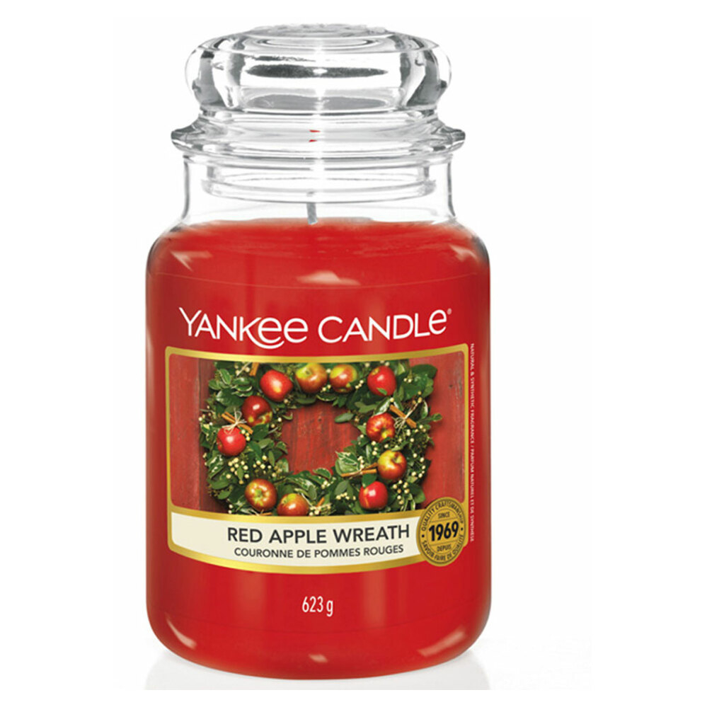 E-shop YANKEE CANDLE Classic Vonná svíčka velká Red Apple Wreath 623 g