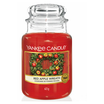 YANKEE CANDLE Classic Vonná svíčka velká Red Apple Wreath 623 g