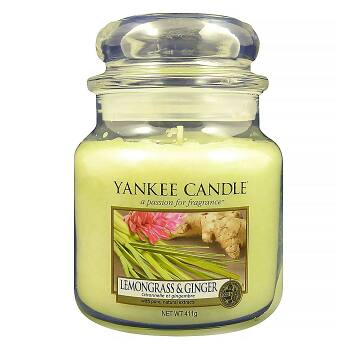 YANKEE CANDLE Classic Lemongrass & Ginger střední 411 g
