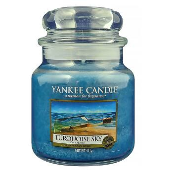 YANKEE CANDLE Classic Turquoise Sky střední 411 g