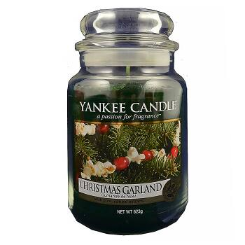 YANKEE CANDLE Classic velký Svíčka 623 g, Vůně: Christmas Garland
