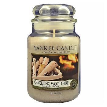 YANKEE CANDLE Classic Crackling Wood Fire velký 623 g