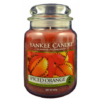 YANKEE CANDLE Classic Vonná svíčka Spiced Orange velký 623 g