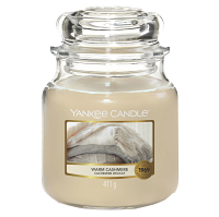YANKEE CANDLE Classic Vonná svíčka střední Warm Cashmere 411 g
