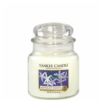 YANKEE CANDLE Classic Vonná svíčka střední Midnight jasmine 411 g