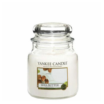 YANKEE CANDLE Shea butter aromatická svíčka 411 gramů