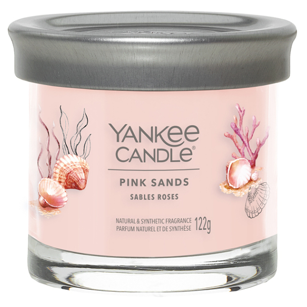 E-shop YANKEE CANDLE Signature Tumbler malý Pink Sands 121 g
