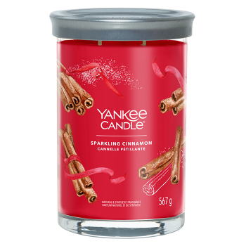 YANKEE CANDLE Signature Tumbler velký Sparkling Cinnamon 567 g