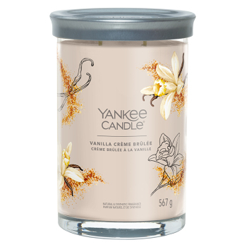 YANKEE CANDLE Signature Tumbler velký Vanilla Creme Brulée 567 g