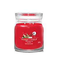 YANKEE CANDLE Signature Vonná svíčka střední 2 knoty Christmas Eve 368 g