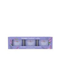 YANKEE CANDLE Votivní svíčka Lilac Blossoms 3 x 37 g