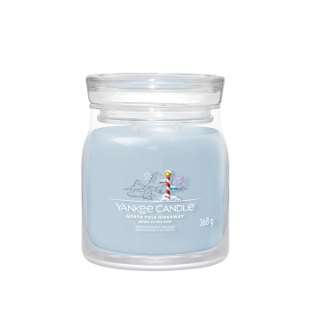 YANKEE CANDLE Signature 2 knoty North Pole Hideaway 368 g (Vonné svíčky) - Aromatické