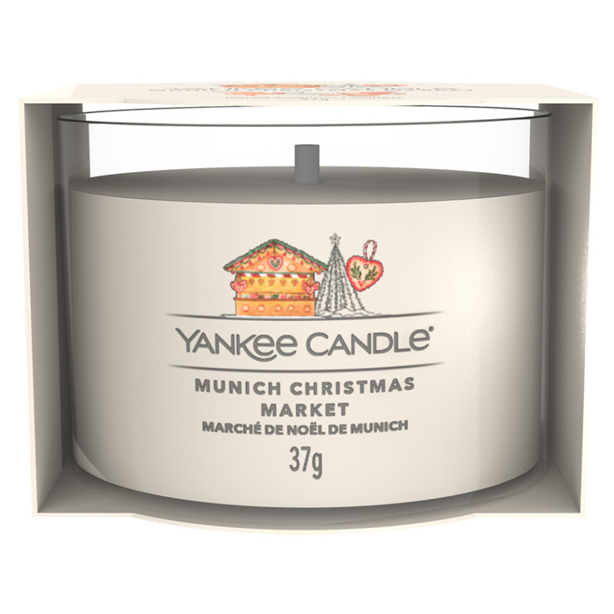 YANKEE CANDLE Munich Christmas Market Votiv ve skle 37 g