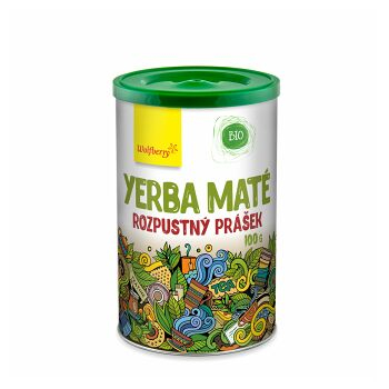 WOLFBERRY Zelený čaj Yerba maté prášek BIO 100 g