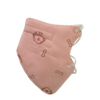 YFY Dětský respirátor FFP2 NR růžový 10 kusů (Respirátory)