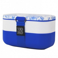 YOKO Design Bento box na jídlo Toile de Jouy 1200 ml