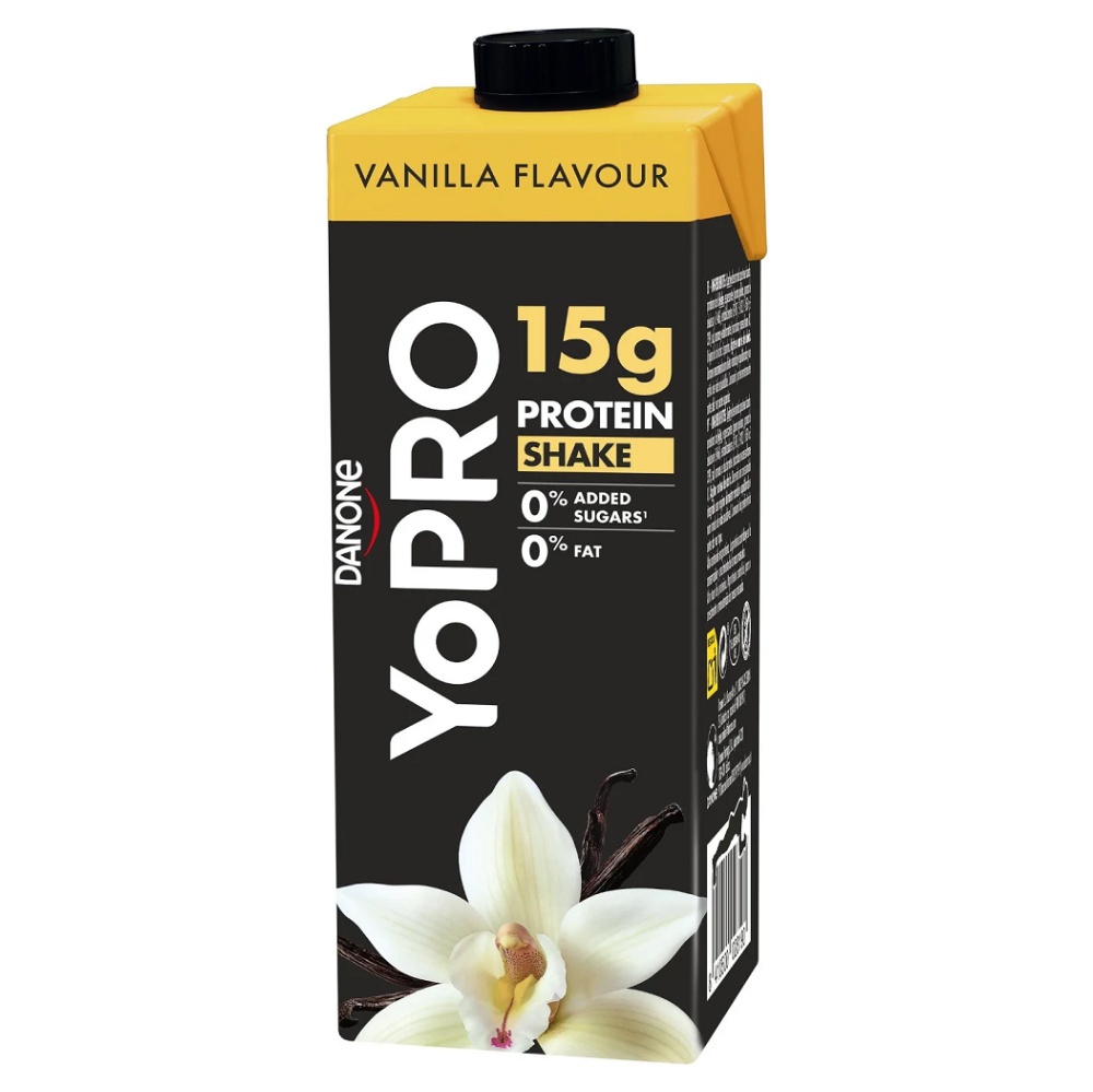 E-shop YOPRO Protein mléčný nápoj s vanilkovou příchutí 250 ml