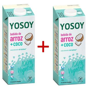 YOSOY Rýžový nápoj kokos 1000 ml 1+1 ZDARMA
