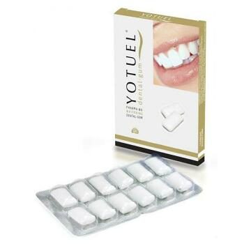 YOTUEL Bělící dentální žvýkačky Pharma 12 ks