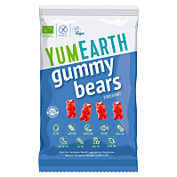 YUMEARTH Bio ovocní želé medvídci s příchutí granátového jablka 50 g