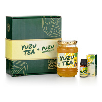 YUZU Zdravý Yuzu Tea 500 g + YUZU 100% Essential oil 10 ml